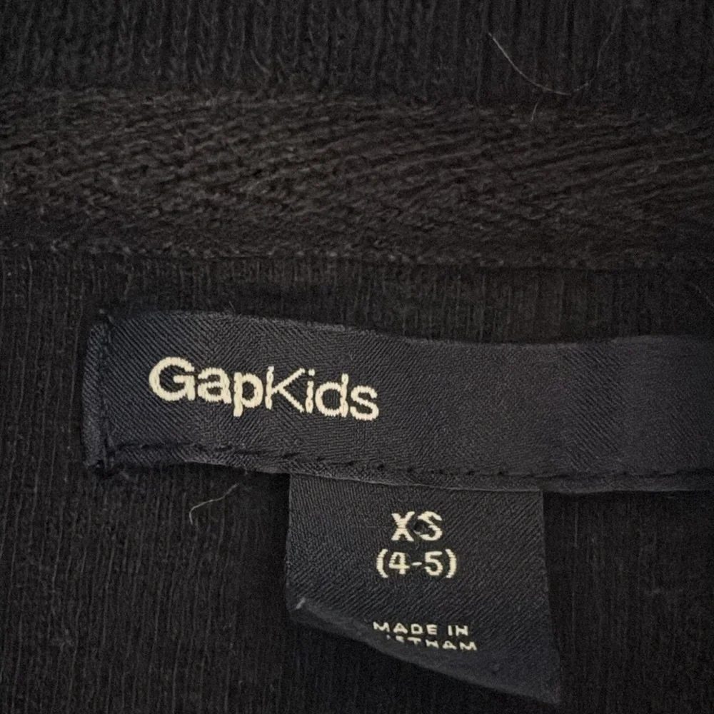 Navy Blue And Red Rolled Neck Knit Boys Sweater XS 4-6 GAP PREPPY BLUE Red